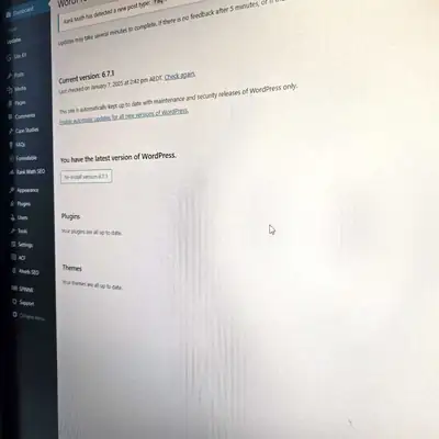 What Happens When I Click Update to WordPress?